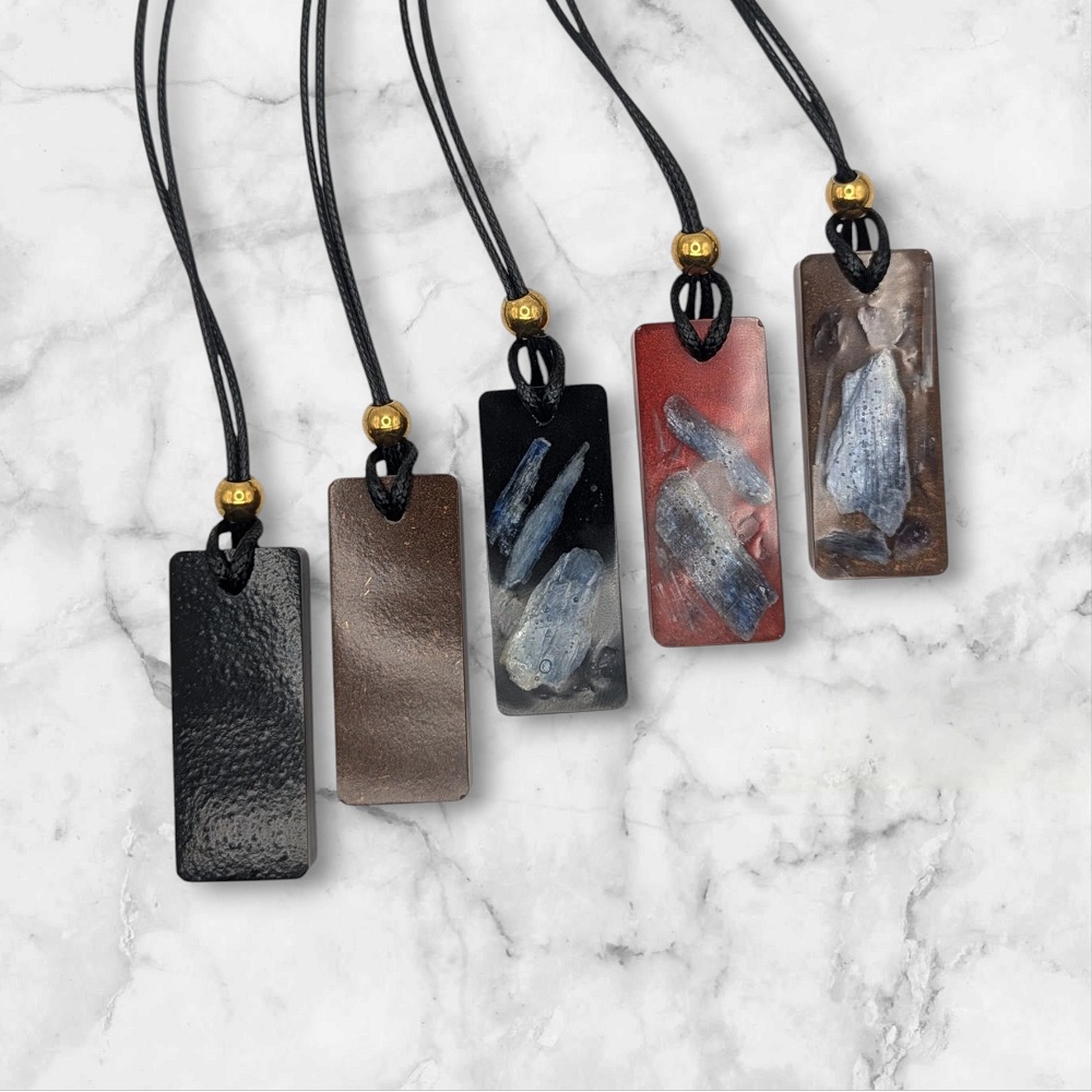 Artisan Crafted Rectangular Pendants